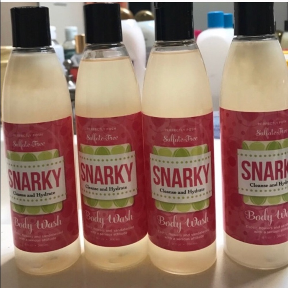 Snarky body wash brand new by perfectly posh